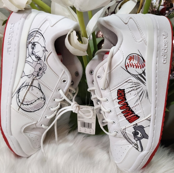 Adidas Disney Pixar x Forum Low 'Lotso & Friends'  Size:Mens8.5/Women9.5 new - Picture 1 of 11